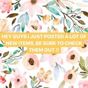 NEW ITEMS AVAILABLE!!